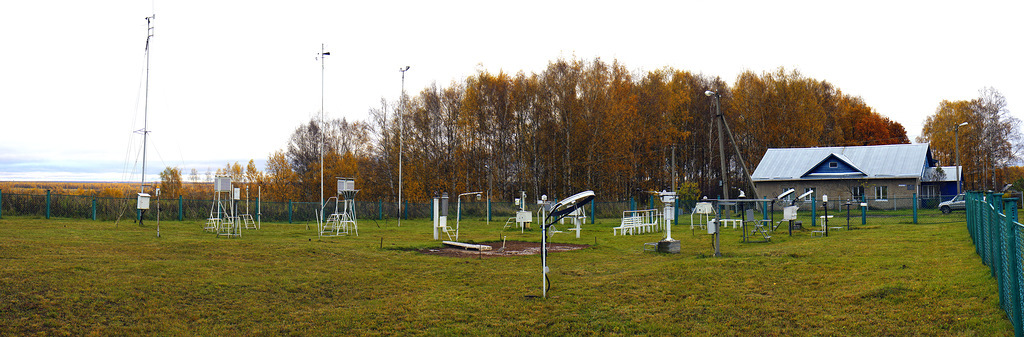 Метеорологическая площадка в д.Коряково